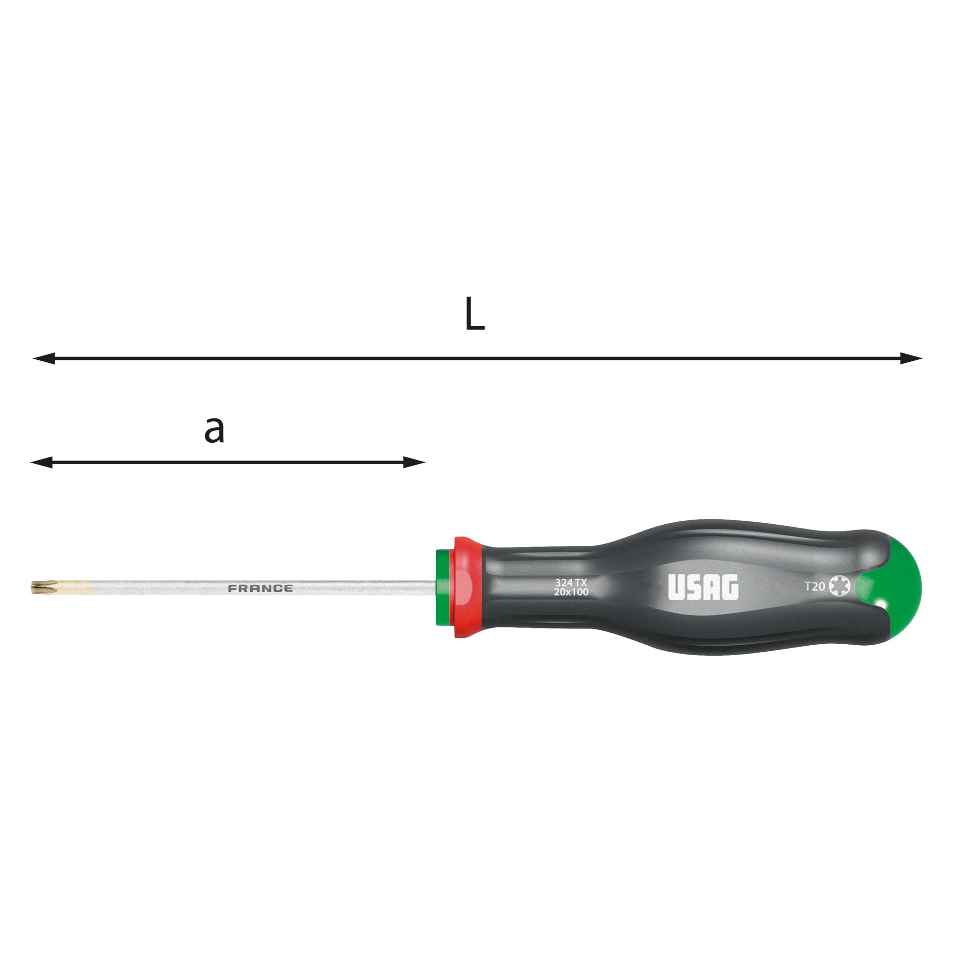 324 TX - Giraviti per viti con impronta torx® - Usag 324 TX - Giraviti per viti con impronta torx® - Usag